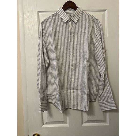 COS Other - COS MENS LINEN STRIPED SHIRT